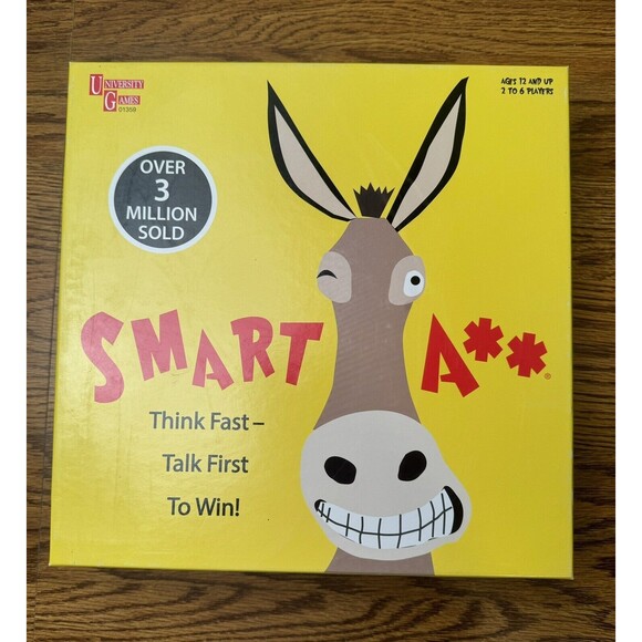 Smart Ass‎ Board Game 2019 University Games - Picture 1 of 13